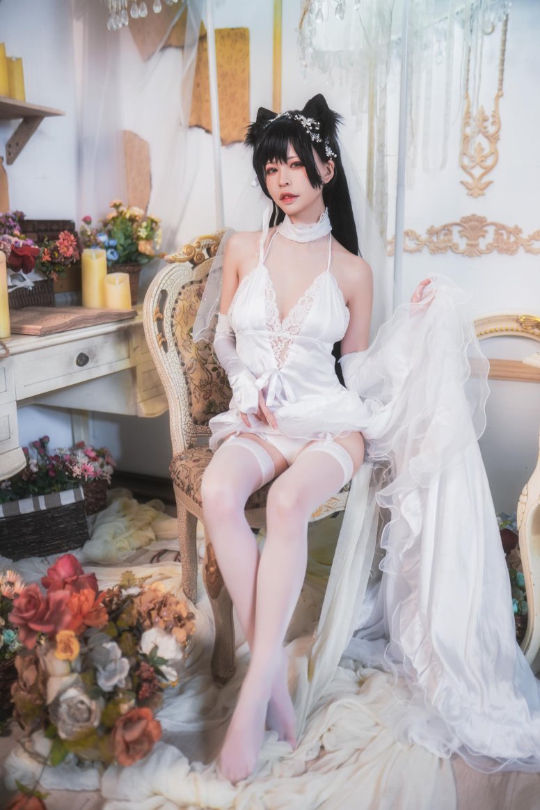 可可老师 – 爱宕白花誓言[25P/167MB]