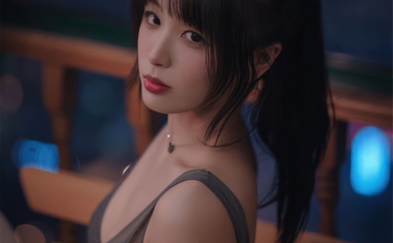 轩萧學姐 – 灰色蕾SI[50P/320MB]