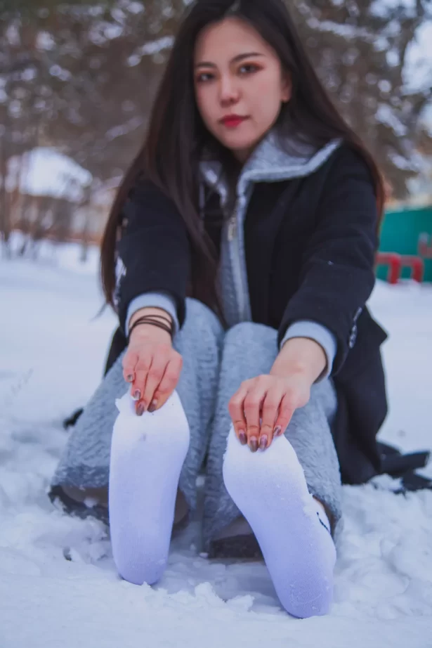 [织梦映像]NO.060 踏雪无痕-首次雪景拍摄，天寒地冻[300P/1V/3.58GB]