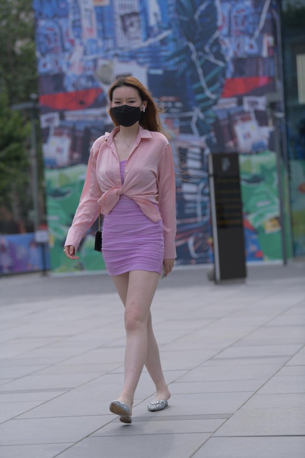 精选街拍作品 NO.5014 青春粉色系[96P/138MB]