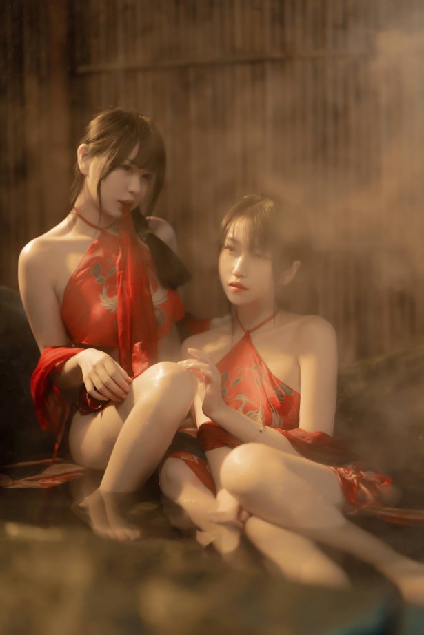 Tina很妖孽呀 & 不呆猫 – 古风双人[16P/226MB]