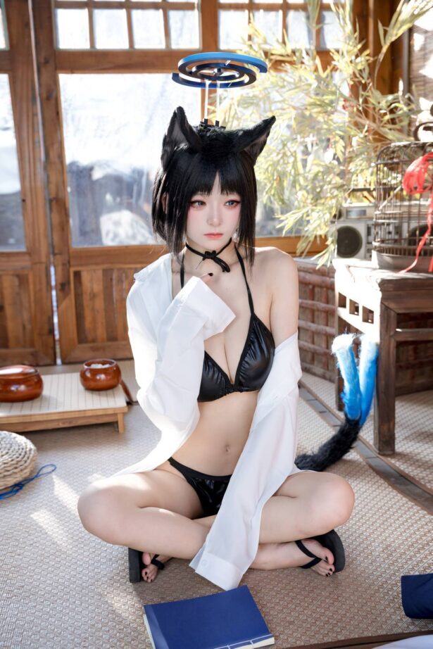 九柒喵 – 桔梗衬衫[10P/82MB]