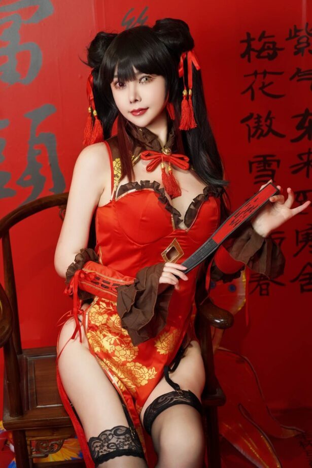 亚马逊鲶鱼 – 时崎狂三 旗袍[25P/1V/546MB]