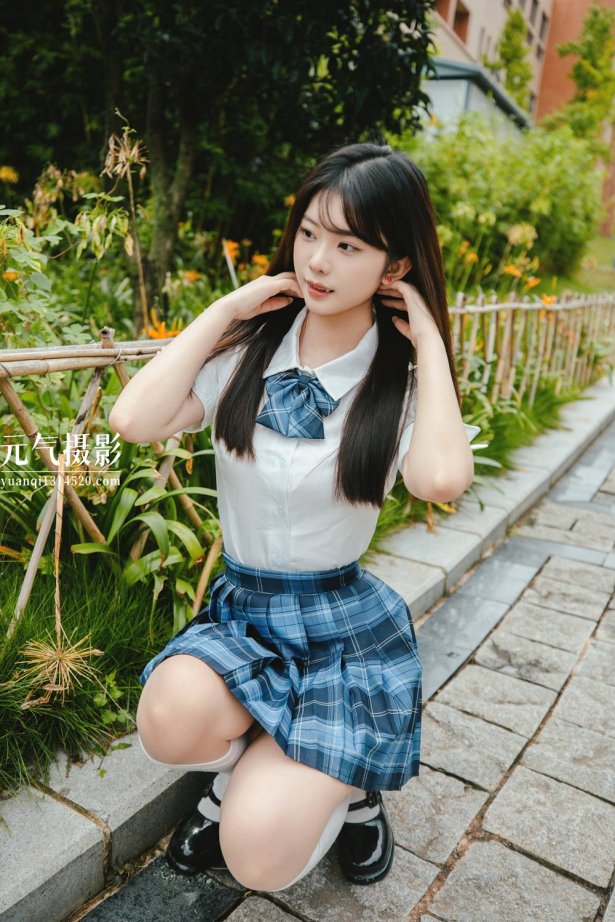 [原创]元气摄影 003 七七 校园淑女 [57P/373M]