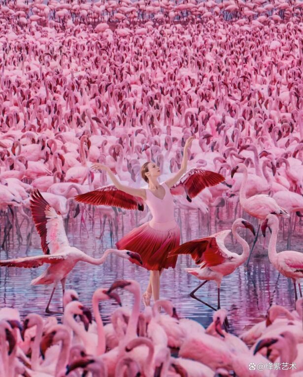 因为太华丽，她的摄影作品被质疑是AI绘画，不知该高兴还是难过