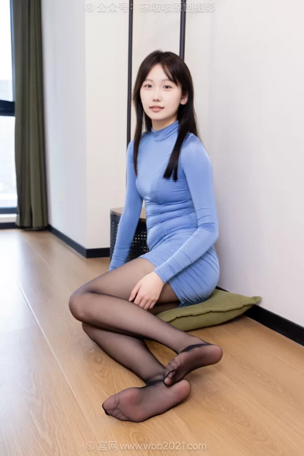 [BoBoSocks袜啵啵]NO.605 香菜-高跟长靴、薄蓝丝、薄黑丝[148P/1V/6.95GB]