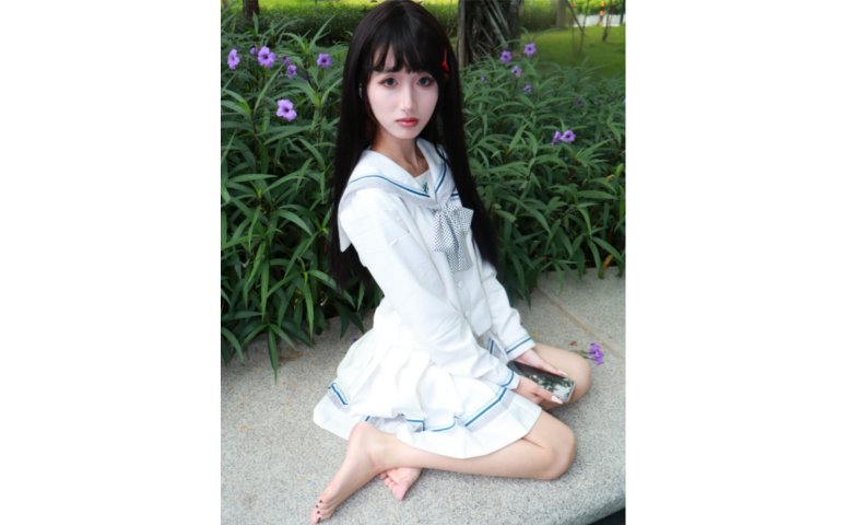 JK长发小妹 白丝/裸足 某个人摄影师原创约拍 [271P/18V/6.1G]