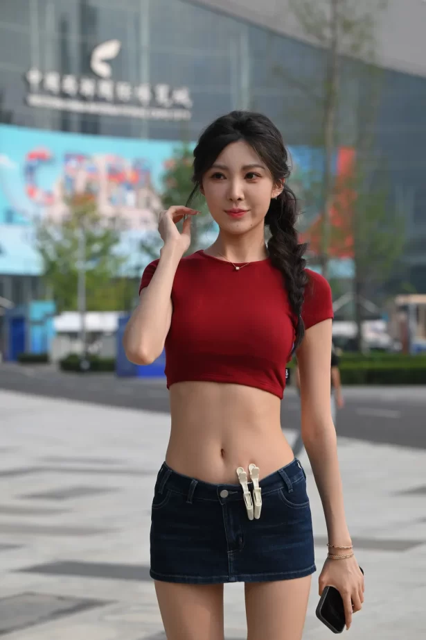 精选街拍作品 NO.6238 牛仔短裙小雪花[176P/360MB]