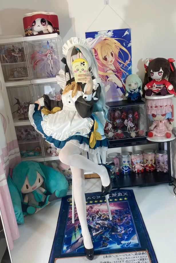 白栎Shirly – 崩坏：星穹铁道 流萤钕仆[66P/520MB]